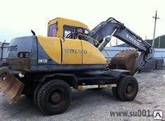 фото Аренда экскаватора Volvo MX135 WS, с использованием гидромолота
