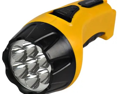 фото Фонарь светодиодный 7 LED Smartbuy желтый SBF-86-Y