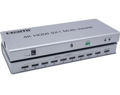 фото HDMI Multi-Viewer Мультививер-Переключатель 9 входов 1 выход Pro-HD