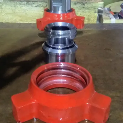 Фото №0 Производитель Сертификат - БРС-2 резьба 100х12,7 FIG 1502 БРС-50 НКТ-60 ниппеная резьба  купить быстроразъемное соединение АСК БРС-2 дюйма цена