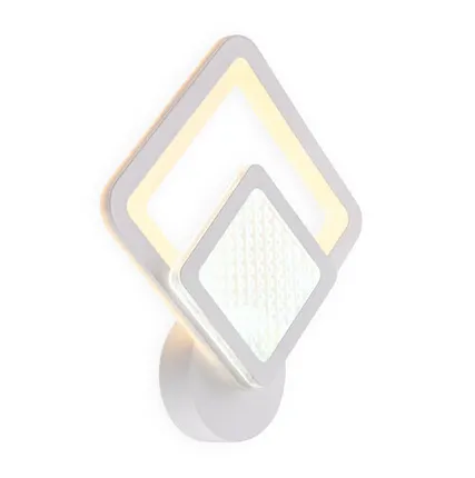 Фото №0 Светильник настенный светодиодный AMBRELLA LIGHTFA4284 WH 14W 260х300х60 цвет белый