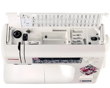 фото Швейная машина Janome ArtDecor 724A, белый