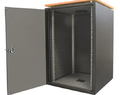 фото WZ-4888-01-00-161 Шкаф напольный SJB SILENT 19", 18U