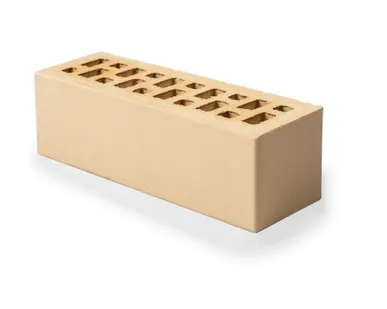 фото Кирпич лицевой керамический «Ваниль» пустотелый Евро 0.9 НФ