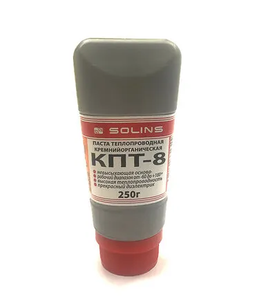Фото №0 Теплопроводящая паста КПТ-8 250гр тюбик (Пайка и Монтаж)