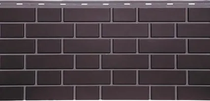 Фото №0 Цокольный сайдинг Кирпич облицовочный 1,05х0,435м(жженый)