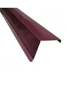 фото Ветровая планка 15*100*150*20 Ral 8017 (коричневый) 2 м/п