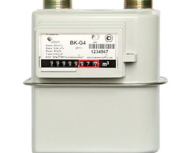 фото Диафрагменные счетчики газа BK-G1,6, BK-G2,5, BK-G4