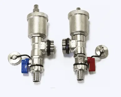 фото Дренажная группа ZOTA 1" с авт. воздухоотводчиком (2 шт.)