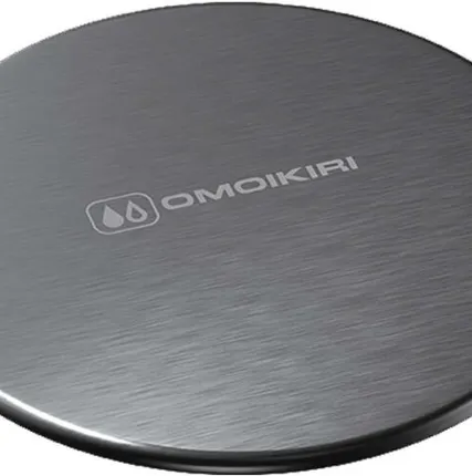 Фото №0 Декоративная накладка для выпуска Omoikiri DEC-GM вороненая сталь 4957091