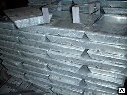 фото Чушка цинковая Ц0 ГОСТ 3640-94