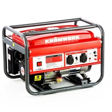 Фото №0 Бензиновый генератор LK 2500, 2.2 кВт, 230 В, бак 15 л, ручной старт Kronwerk