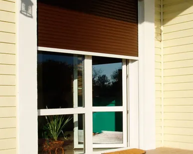 фото Рольставни из экструдированного профиля