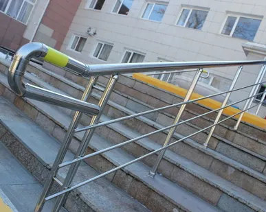 фото Ограждения из нержавеющей стали