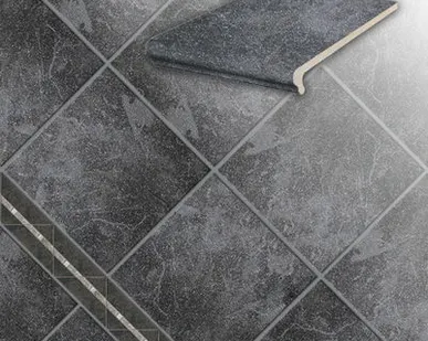 фото Плитка Stroeher, Серия Keraplatte ROCCIA nero Код 845 nero