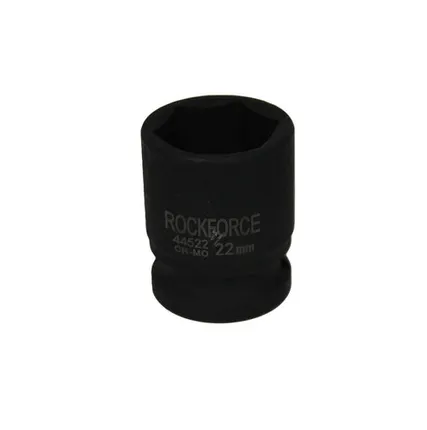 Фото №0 Автоаксессуары ROCKFORCE Головка торцевая ROCKFORCE RF-44522 22мм 1/2" 6-гранная ударная