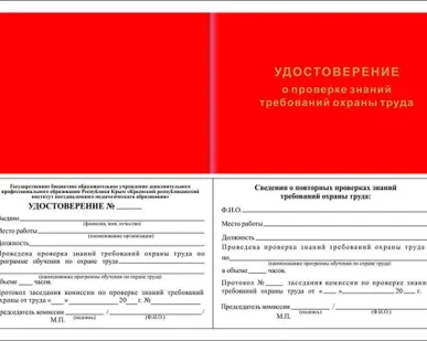 фото Повышение квалификации 40 часов;&quot;ОХРАНА ТРУДА ДЛЯ РУКОВОДИТЕЛЕЙ И СПЕЦИАЛИС