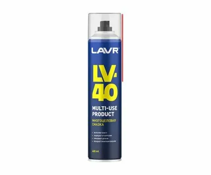 Фото №0 LAVR Смазка многоцелевая LV-40, 400 мл