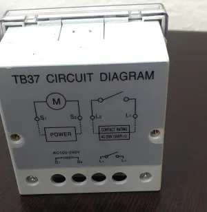 Фото №2 Суточный таймер TB37 в Котельниках