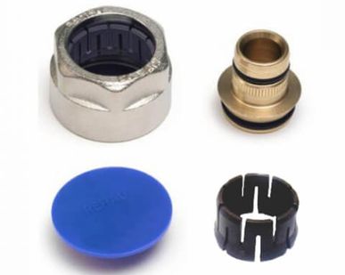 фото Резьбозажимное 20х2.8-3/4" Rehau