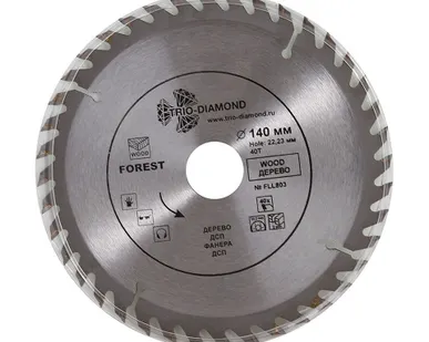 фото Диск пильный по дереву 40T 140мм