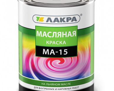 фото Краска МА-15 Белая Лакра 1,9кг
