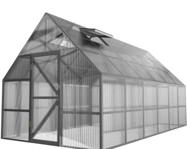 фото Теплица английская ЧЕЛСИ 3х6 м, оцинкованная