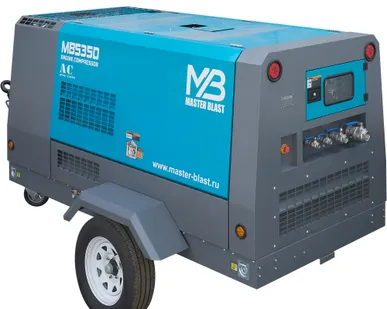 фото Master Blast MB-535D-10,5+AC винтовой дизельный компрессор