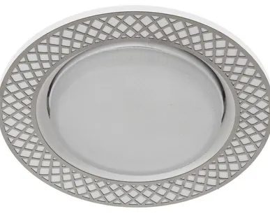 фото Светильник KL79 WH/CH под лампу Gx53 круглый 13Вт 220В бел./хром ЭРА Б0037366