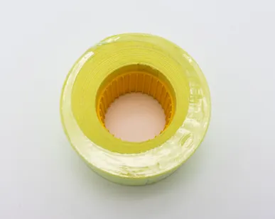 фото Ценник ролик. желтый 50*40мм (350эт./100рол.)