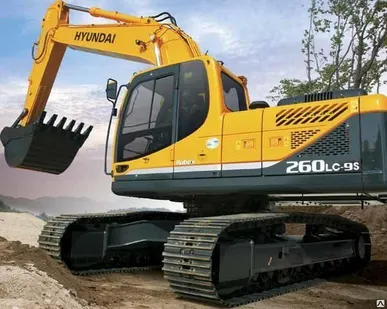 фото Гусеничный экскаватор HYUNDAI R260LC-9S