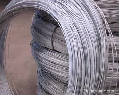 фото Проволока оцинкованная 10 мм О-2ц ГОСТ 3282-74