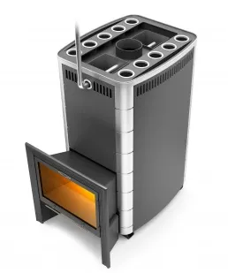 фото Банная печь ТМФ Гекла Inox БСЭ ЗК антрацит НВ