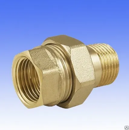 Фото №0 Соединение американка  вр/вр DN 50 60.3 мм AISI- 304 авеющая