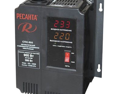 фото Стабилизатор напряжения РЕСАНТА СПН-900