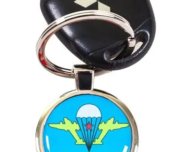 фото Двухсторонний брелок ВДВ Никто кроме нас