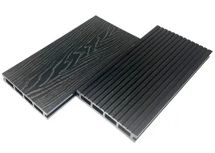 Фото №0 Террасная доска ДПК Altay Decking (150х24) Графит - 4 м