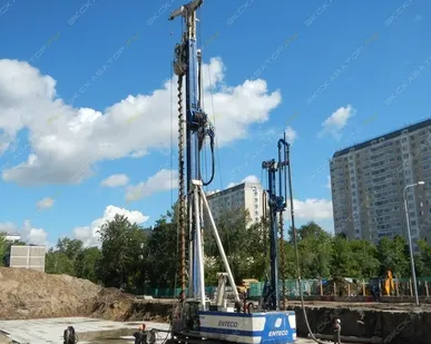 фото Аренда бурового станка для устройства свай Enteco E25HD, Москва