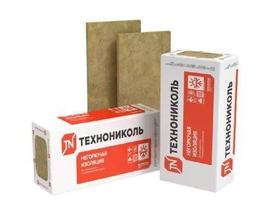 фото Фасадная вата Технониколь Технофас Эффект 130кг/м3 Толщина 50 мм/ 4,32м2/уп