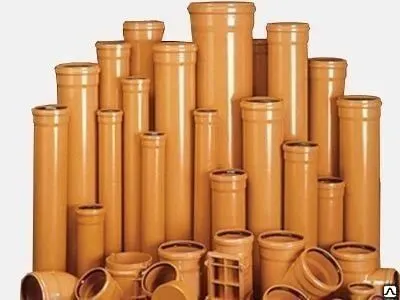 Фото №0 Канализационная труба ПВХ (безнап) D200 L5000 (имп.)