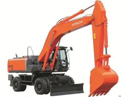 фото Аренда экскаватора Hitachi ZX210W-3ковш 1,8 м3