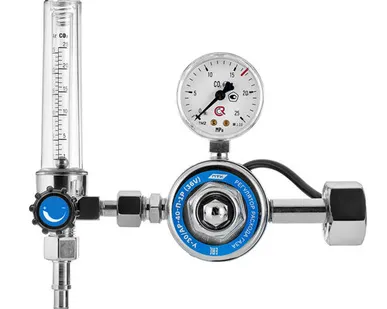 фото У-30/АР-40-П-1Р (36V), Регулятор расхода газа с подогревателем на 36В и одним ротаметром (001.010.600)