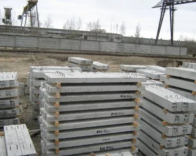 фото Железобетонная перемычка 3ПБ 13-37п 1290х120х220 мм