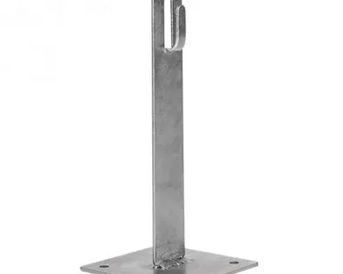 фото Держатель прута на пластине H-100мм (РФ)