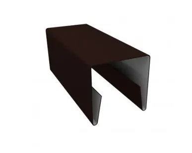 фото Планка заборная 30х15х25х2000 (ПЭ-8017-0,4)