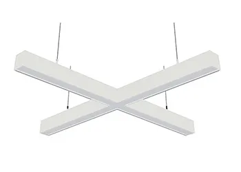 фото Светильник светодиодный подвесной X-образный LC-XP-5050-55W-OP-DW-W 55Вт, 4000K, Белый