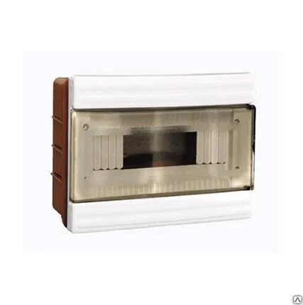 Фото №0 Бокс ЩРВ-П-4 модуля встр.пластик IP41 ИЭК