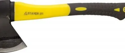 Фото №0 Топор кованый с двухкомпонентной стеклопластиковой 
рукояткой STAYER MASTER