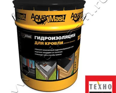 фото Мастика AquaMast для кровли