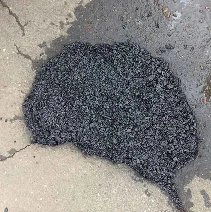 Фото №0 Холодный асфальт (фракция исходного щебня: 5-20 мм), меш 50 кг